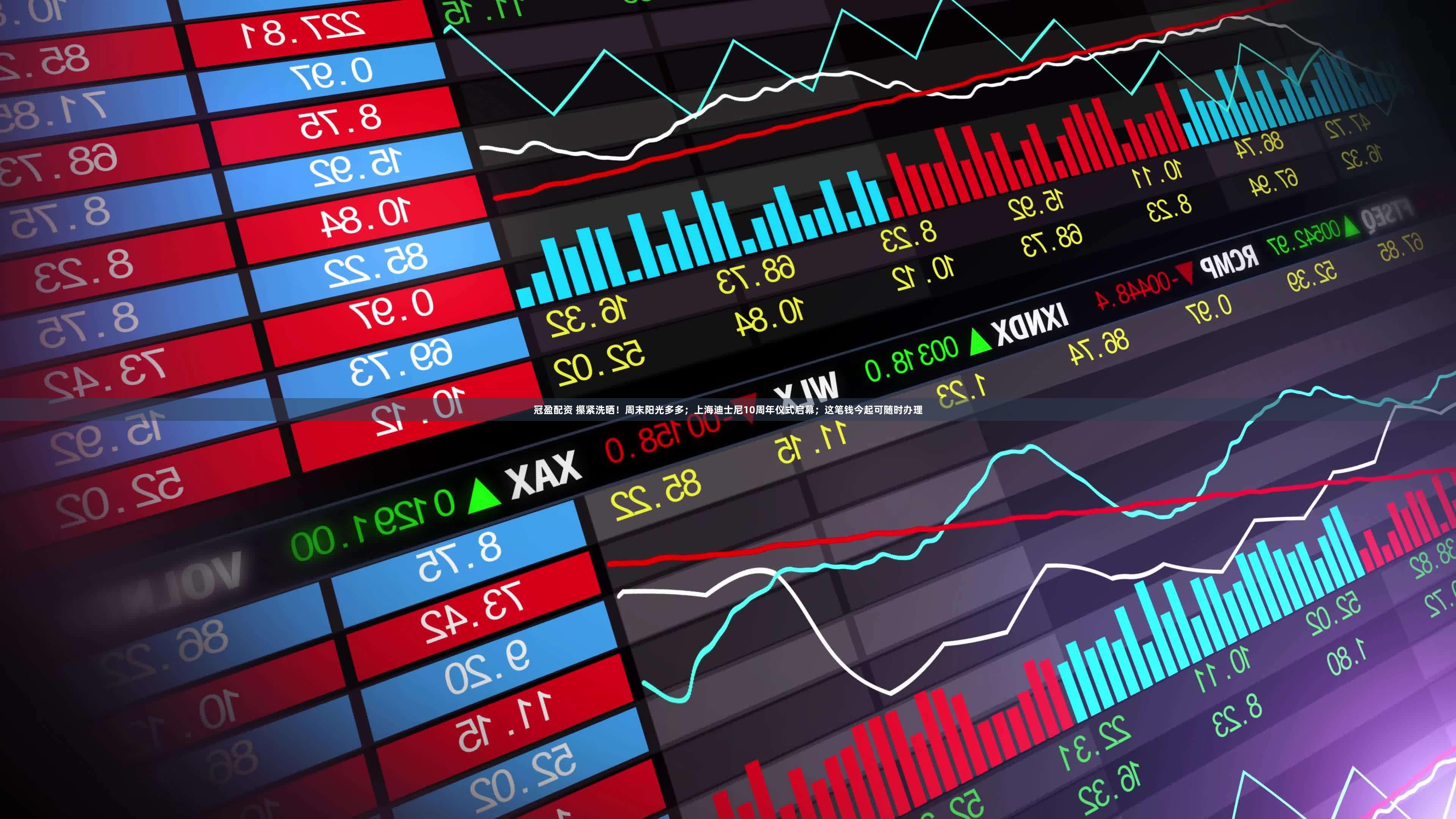 冠盈配资 攥紧洗晒！周末阳光多多；上海迪士尼10周年仪式启幕；这笔钱今起可随时办理