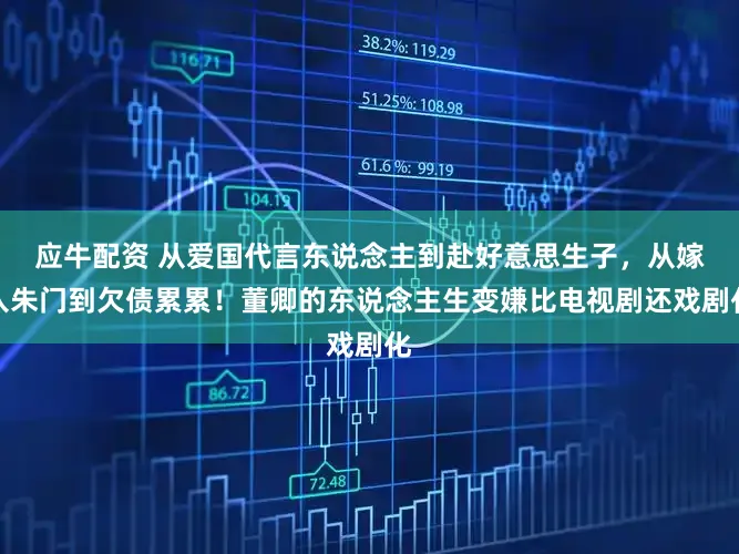 应牛配资 从爱国代言东说念主到赴好意思生子，从嫁入朱门到欠债累累！董卿的东说念主生变嫌比电视剧还戏剧化