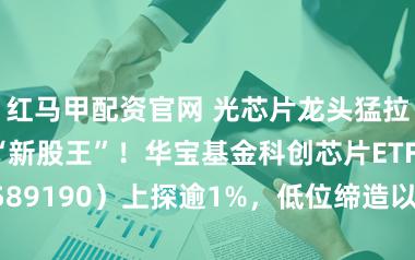 红马甲配资官网 光芯片龙头猛拉，登顶A股“新股王”！华宝基金科创芯片ETF（589190）上探逾1%，低位缔造以来累计涨近18%