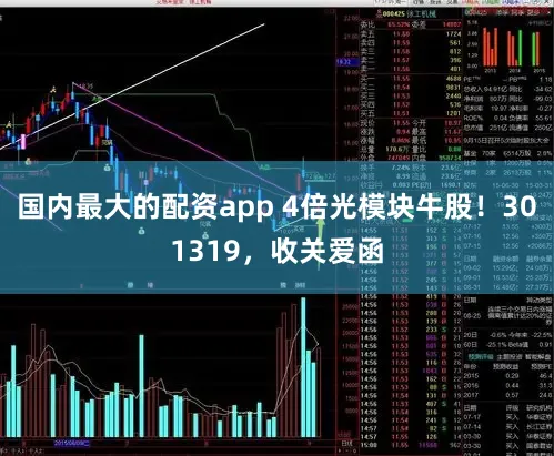 国内最大的配资app 4倍光模块牛股！301319，收关爱函