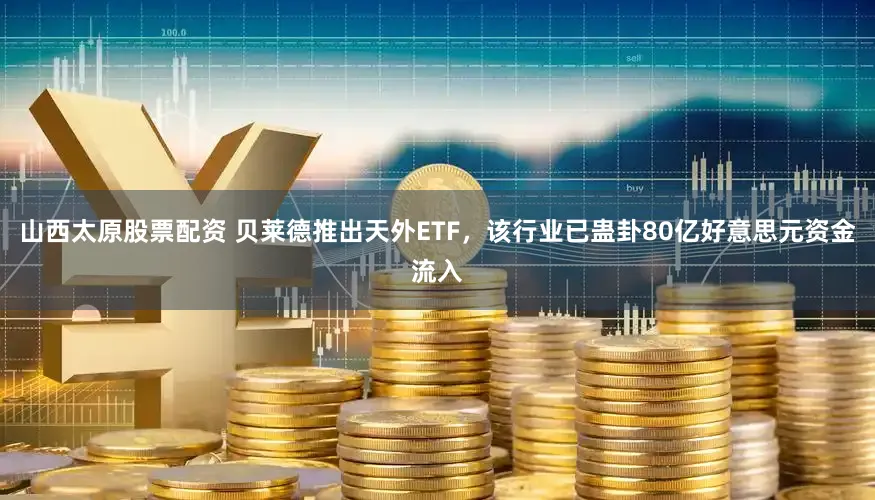 山西太原股票配资 贝莱德推出天外ETF，该行业已蛊卦80亿好意思元资金流入