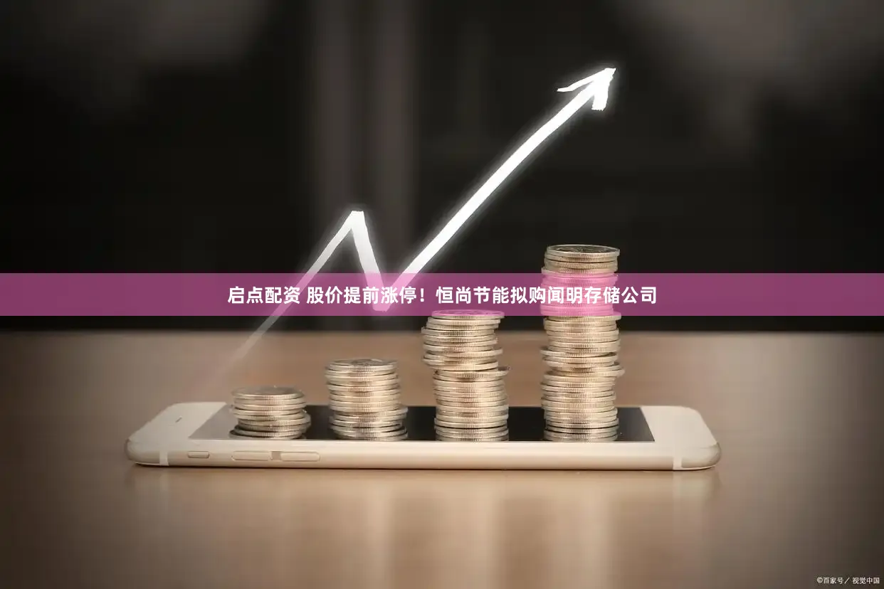 启点配资 股价提前涨停！恒尚节能拟购闻明存储公司